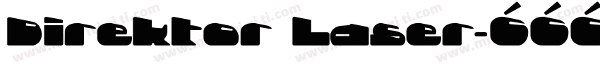Direktor Laser字体转换